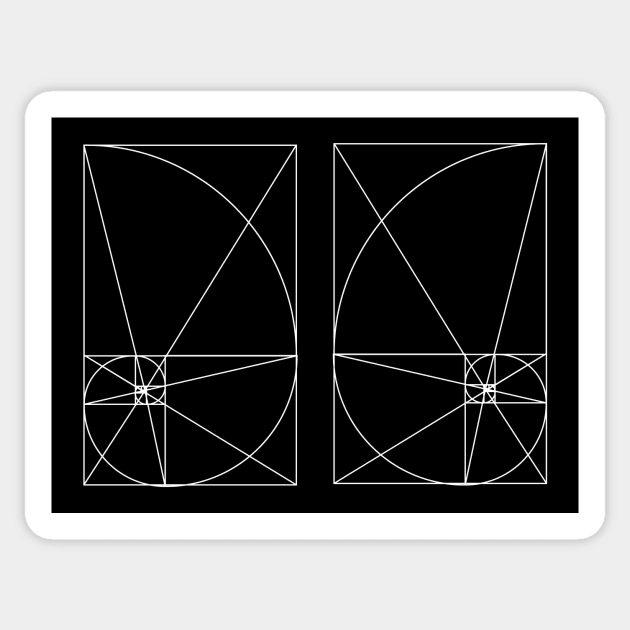 golden ratio Sticker by boidan